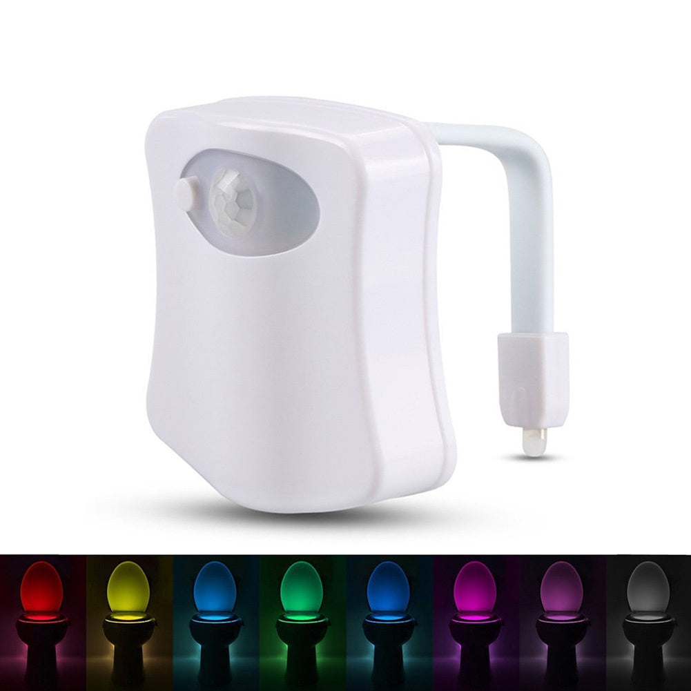 Toilet Bowl Motion Sensor Light